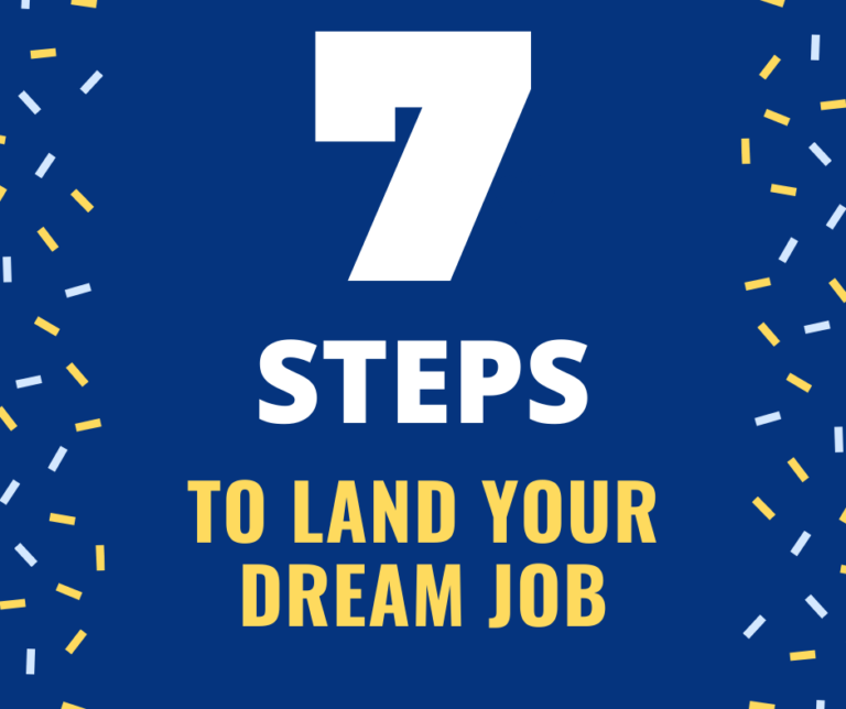 7 Steps to Land your Dream Job Career Contacts